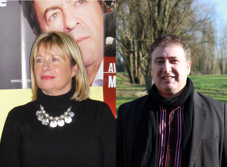 2ème circonscription - Isabelle DUCHET et Jean-Michel RUIZ (PCF)