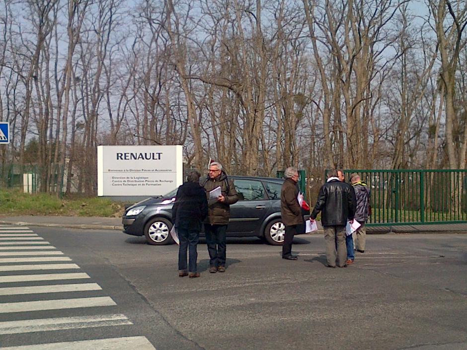 Contre l’ANI à Renault-Eragny; 04/04/2013