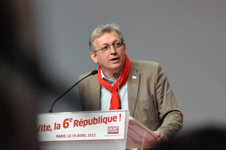 Déclaration de Pierre Laurent secrétaire national du PCF après le premier tour des législatives