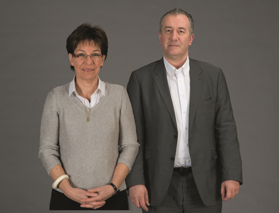 6ème circonscription - Isabelle VOLAT (PCF) et Eric PESCHOT 